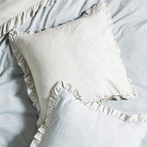 Anthropologie Susana Linen Blend Euro Sham Single